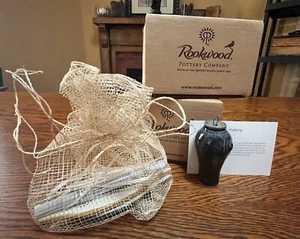 Rookwood Pottery Company Pieces Ornament, Pinecone Vase or Leaf Set, Select, NIB - Picture 1 of 20
