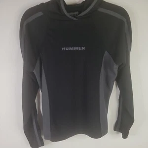 Hummer Hoodie Sz L womens black long sleeve - Picture 1 of 8