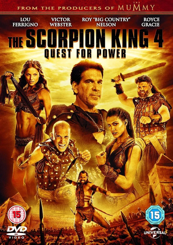 The Scorpion King 4 - Quest for Power (DVD) **NEW** - Image 1 of 2