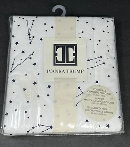 Ivanka Trump Stargazer Collection Contoured Changing Pad Cover 18.5"x33" NEW - Picture 1 of 4