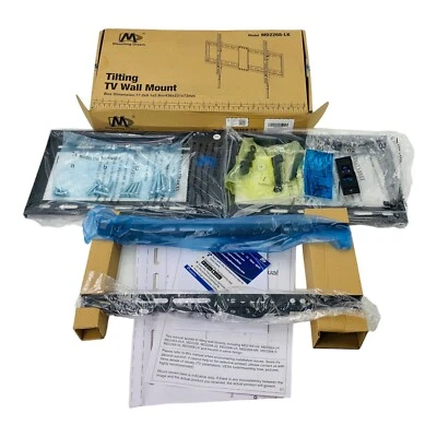 Soporte de pared inclinable para TV de pantalla plana o curva de 37"-70" Foto 1 de 4