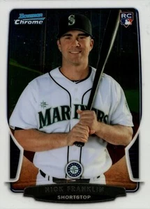 2013 Bowman Chrome #140 Nick Franklin Great! - Picture 1 of 2