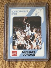 1989 Collegiate Collection/Coca-Cola North Carolina Finest Michael Jordan #18