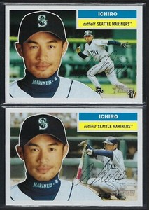 2005 Topps Heritage *** ICHIRO SUZUKI  Base & Short Print Variation Lot  MINT