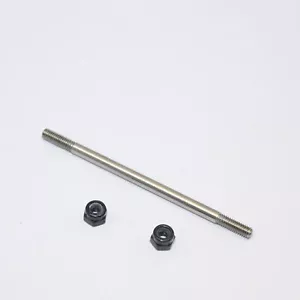 Stainless Steel Rear Wheel Shaft Upgraded Parts Fit for Kyosho NSR500 - Picture 1 of 3