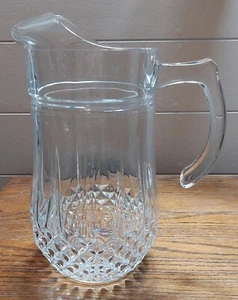 Vintage klar Kristall 48 Unzen Krug - Bild 1 von 15