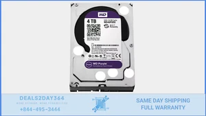 Western Digital Purple 4TB,Internal,5400 RPM,3.5 inch (WD40PURX) Hard Drive - Picture 1 of 1