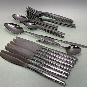 30 Piece International Luxury Stainless Steel Lot Forks, Knives, Spoons - Picture 1 of 9