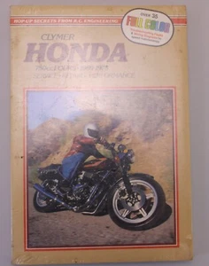NOS Honda 750cc Fours 1969-78 Clymer Repair Shop Manual - Foto 1 di 2