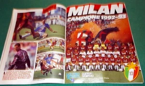 Guerin Sportivo n. 22/1993 alleg. 48 pag. MILAN CAMPIONE 1992-93 FILM CAMPIONATO - Picture 1 of 4