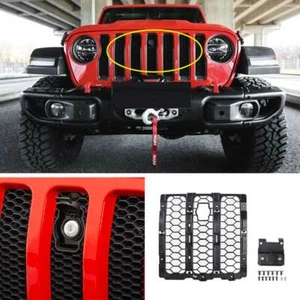 Grille Hood Anti-Theft Lock Smart Lock Core Black For Jeep Wrangler JL 2018-2021 - Picture 1 of 11