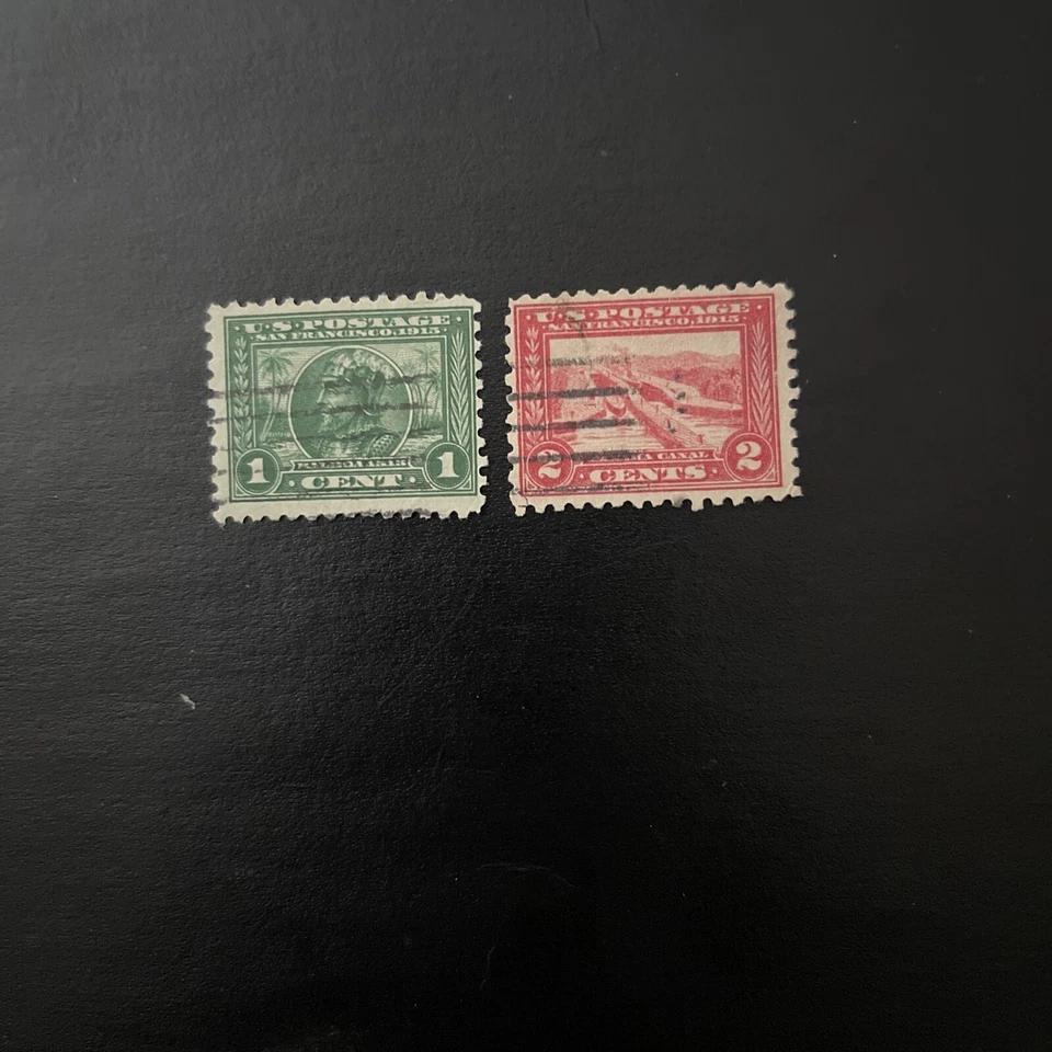 US Stamps Scott # 401-402…..Used Ng - Image 1 of 2