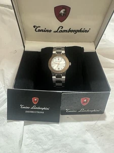 Nuevo Reloj Clásico Tonino Lamborghini ENO34.402 B2 Con Caja Y Papeles - Imagen 1 de 9
