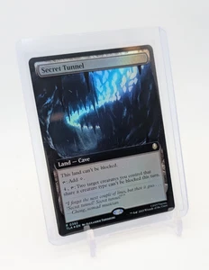 MTG - Secret Tunnel - FOIL Extended Art Rare #392 Avatar: The Last Airbender NM - Picture 1 of 2