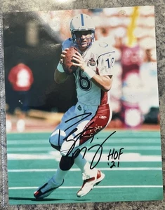 *DANNEGGIATO* Peyton Manning foto autografata PRO-BOWL firmata 8x10, HOF #18 lucida - Foto 1 di 4