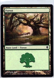 Forest 356 Commander 2013 - Magic The Gathering MTG - NM - Bild 1 von 2