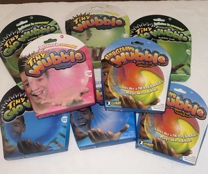 Wubble Tiny Bubble Ball 8er Set 3 - Grün 1 - Pink und 2 - Tie Dye 2 - Blau NPI - Bild 1 von 5