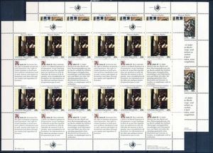 XE53516 United Nations human rights paintings sheets XXL MNH - Picture 1 of 1