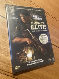 Tropa De Elite (DVD, 2008) - REGION 4 - Elite Squad Brand New Sealed - Picture 1 of 6