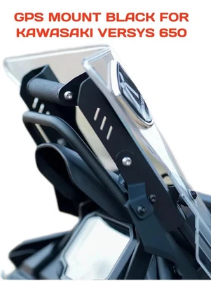 GPS MOUNT BLACK FIT FOR KAWASAKI VERSYS 650 Foto 1 de 4