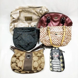 Coach,Marc by Marc Jacobs Borsa a mano in PVC Borsa a tracolla Set 6 pezzi / 581237 - Foto 1 di 9