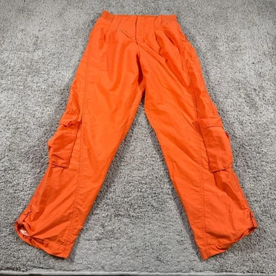 Pantalones cargo Free People Mesmerize Me paracaídas naranja para mujer XS  Foto 1 de 4