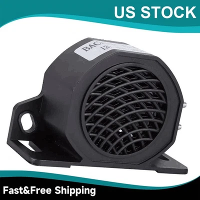 Car Truck 108dB Back Up Warning Alarm Reverse Siren Buzzer Horn Beeper Universal - Imagem 1 de 4