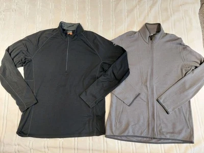 Paquete De 2 ICEBREAKER Chaqueta de Lana Merino Jersey Suéter Aire Libre Senderismo GUC XXL  Foto 1 de 4