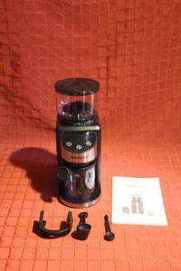 ROMMELSBACHER EKM 400 Kaffeemühle Schwarz/Edelstahl 200 Watt Kegelmahlwerk - Bild 1 von 11