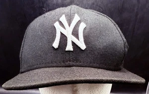 New Era 59Fifty New York Yankees MLB Fitted Mütze Cap Einfarbig Blau Größe 7 1/2 Herren - Bild 1 von 7