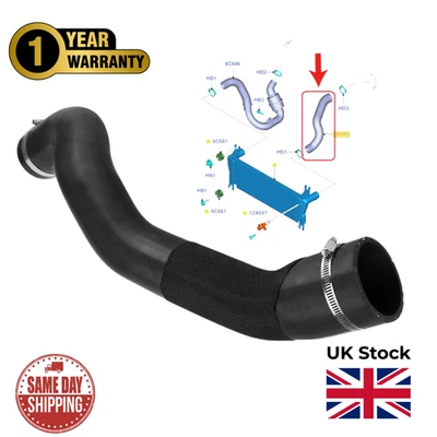 NEW TURBO INTERCOOLER HOSE PIPE FOR FORD RANGER TRANSIT 2.2 TDCI AB396K683AF05 - Image 1 of 4