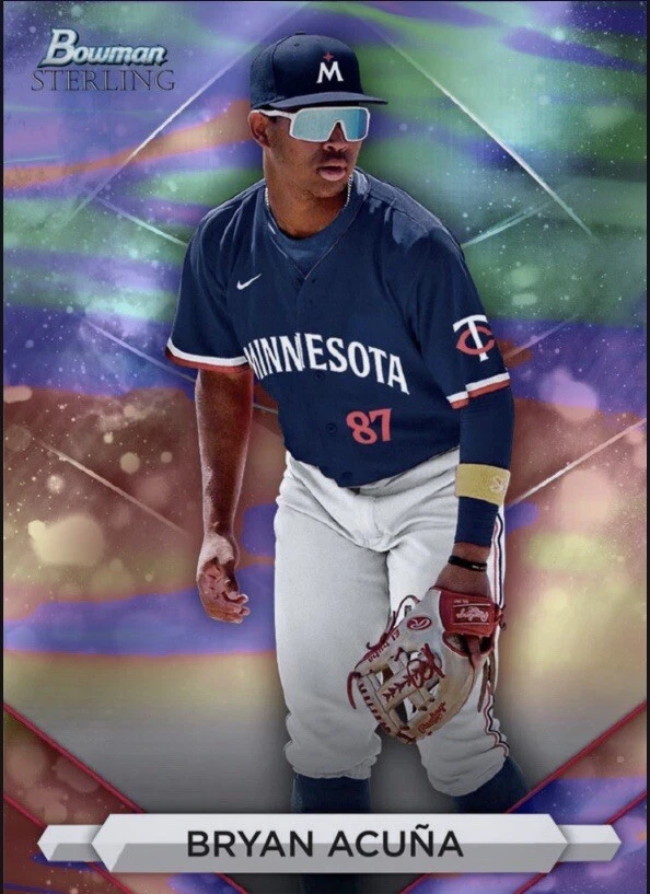 2023 Topps Bowman Sterling Prospect Refractor BRYAN ACUNA Digital - Image 1 of 1