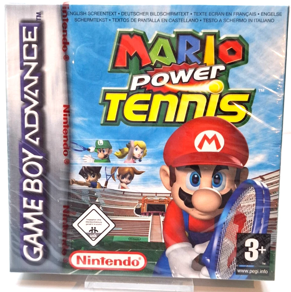 Mario Power Tennis - Game Boy Advance - Nintendo Game - GBA - New - Image 1 of 4