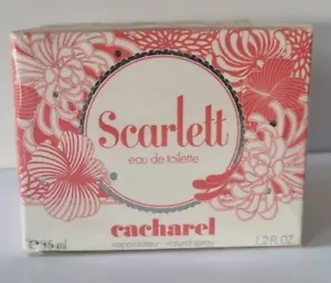 Cacharel Scarlett Eau De Toilette 35ml Sealed, Vintage, Discountinud. - Bild 1 von 5