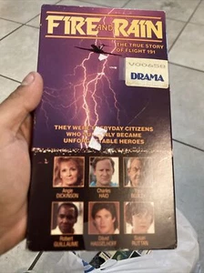 Fire and Rain. VHS. Thriller. Air Disaster. Rare. Flight 191. Mayday. VHT - Picture 1 of 1