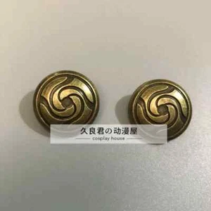 Anime Jujutsu Kaisen Gojou Satoru Nobara Kugisaki Aleación Botones Material Juegos con disfraces - Imagen 1 de 5