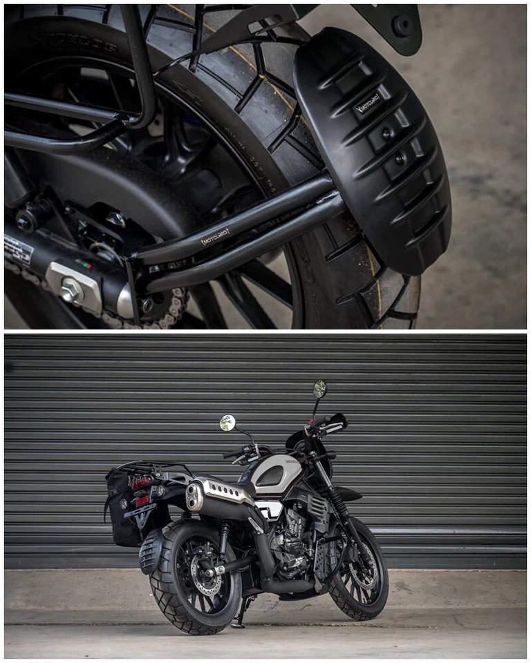 GUARDABARROS TRASERO APTO PARA HONDA CL500 CL300 PROTECTOR CONTRA SALPICADURAS GUARDABARROS ABRAZADOR NUEVO Foto 1 de 4