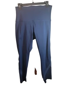 Lululemon Wunder kurze Legging mit Jakobsmuschel marineblau Damengröße 10 - Bild 1 von 13