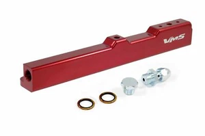 Red Billet Aluminum Intake Fuel Injector Rail Kit For 88-00 Honda Civic CRX SOHC - Picture 1 of 4