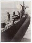 1941 Norwegian Submarine B-1 Arrives in England Original News Photo