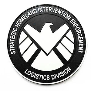 THE AVENGERS AGENTS OF SHIELD S.H.I.E.L.D. SHOULDER COSTUME 3D PVC PATCH - Picture 1 of 5