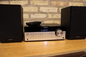 Sony HCD-SBT100 Stereo Cd,tunner, Bluetooth,usb, W/,remote Fully Functional Exc - Picture 1 of 12