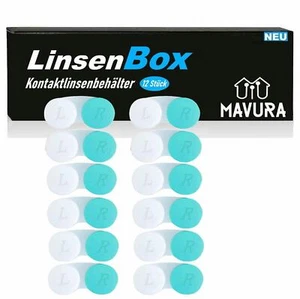Caja de lentes contenedor de lentes de contacto latas de lentes de contacto lentes suaves y duras [12] - Imagen 1 de 6