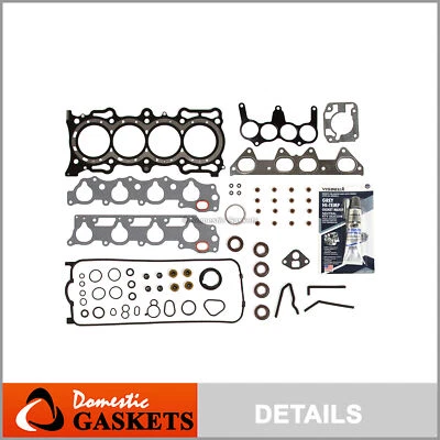 Fits 94-97 Honda Accord EX 1997 Acura CL 2.2 VTEC SOHC MLS Head Gasket Set F22B1 - Image 1 of 4