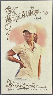 2014 Topps Allen & Ginter's World Athletes Mini A&G Back "Danielle Kang" - Image 1 of 2