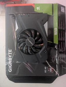 GIGABYTE GeForce GTX 1650 D6 OC 4GB Grafikkarte (GV-N1656OC-4GD) - Bild 1 von 3