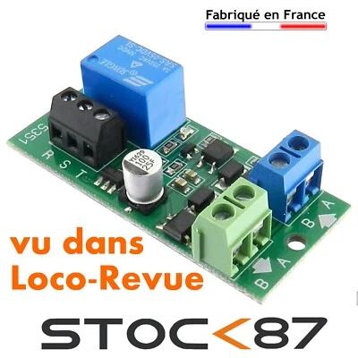 5351# module détection  DCC par consommation de courant - module train HO N - Immagine 1 di 4