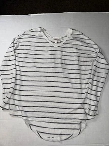 Merona Women’s Long Sleeve Light Sweater Size Small Striped - Picture 1 of 8