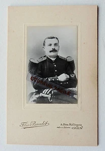 PHOTO FELIX BAUDET à CAEN NORMANDIE MILITAIRE SOLDAT ARMEE N188 - Imagen 1 de 1