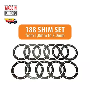 Backlash adjustment shim kit for BMW 188mm Differential (E30 E36 Z3 E34) - Picture 1 of 2